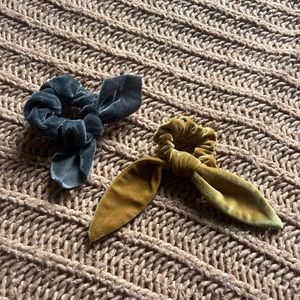 Velvet Scrunchies